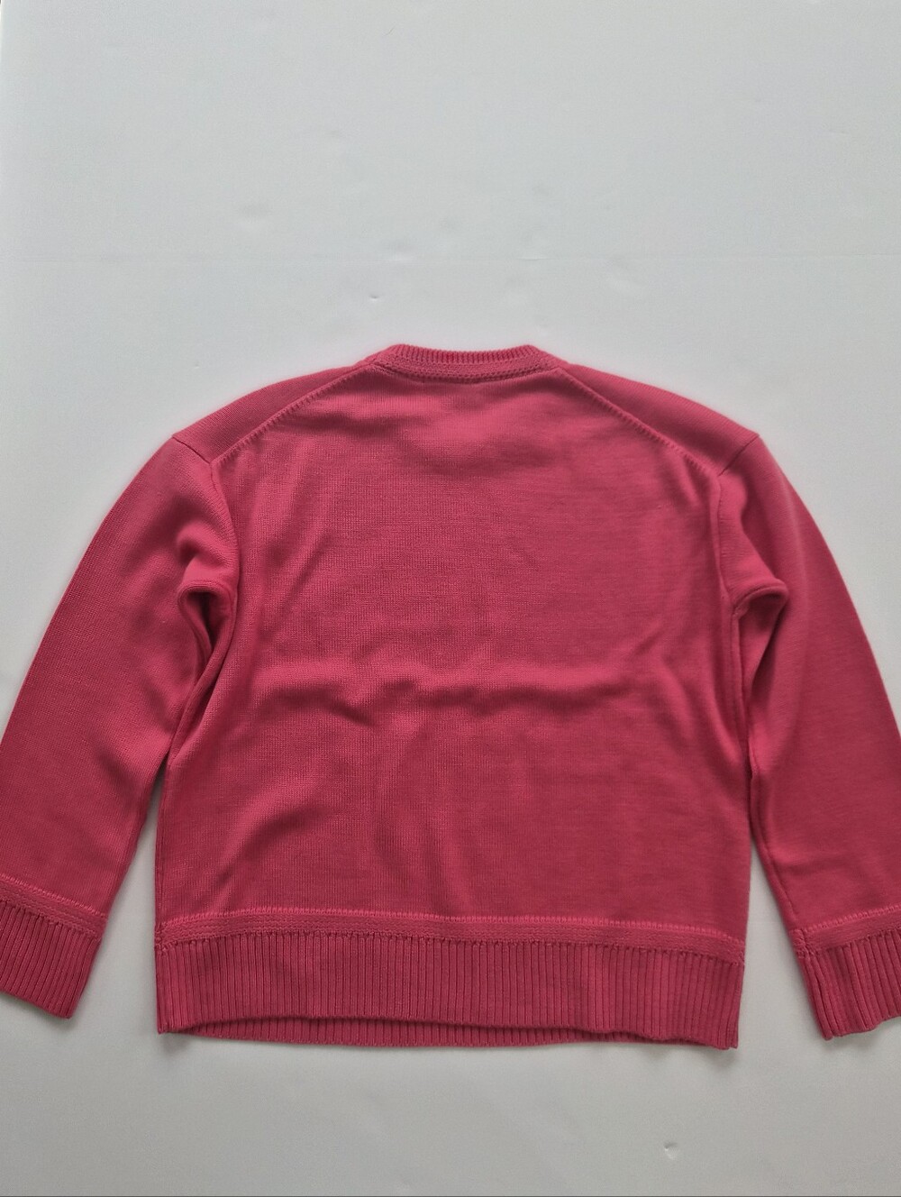 [Sezane] Bastien Jumper in Candy Pink, Size M, 100% Merino Wool, Italy - Picture 7 of 11